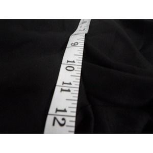 Zac & Rachel Womens Black Straight Leg Stretch Elastic Waist Dress Pants Size 1X